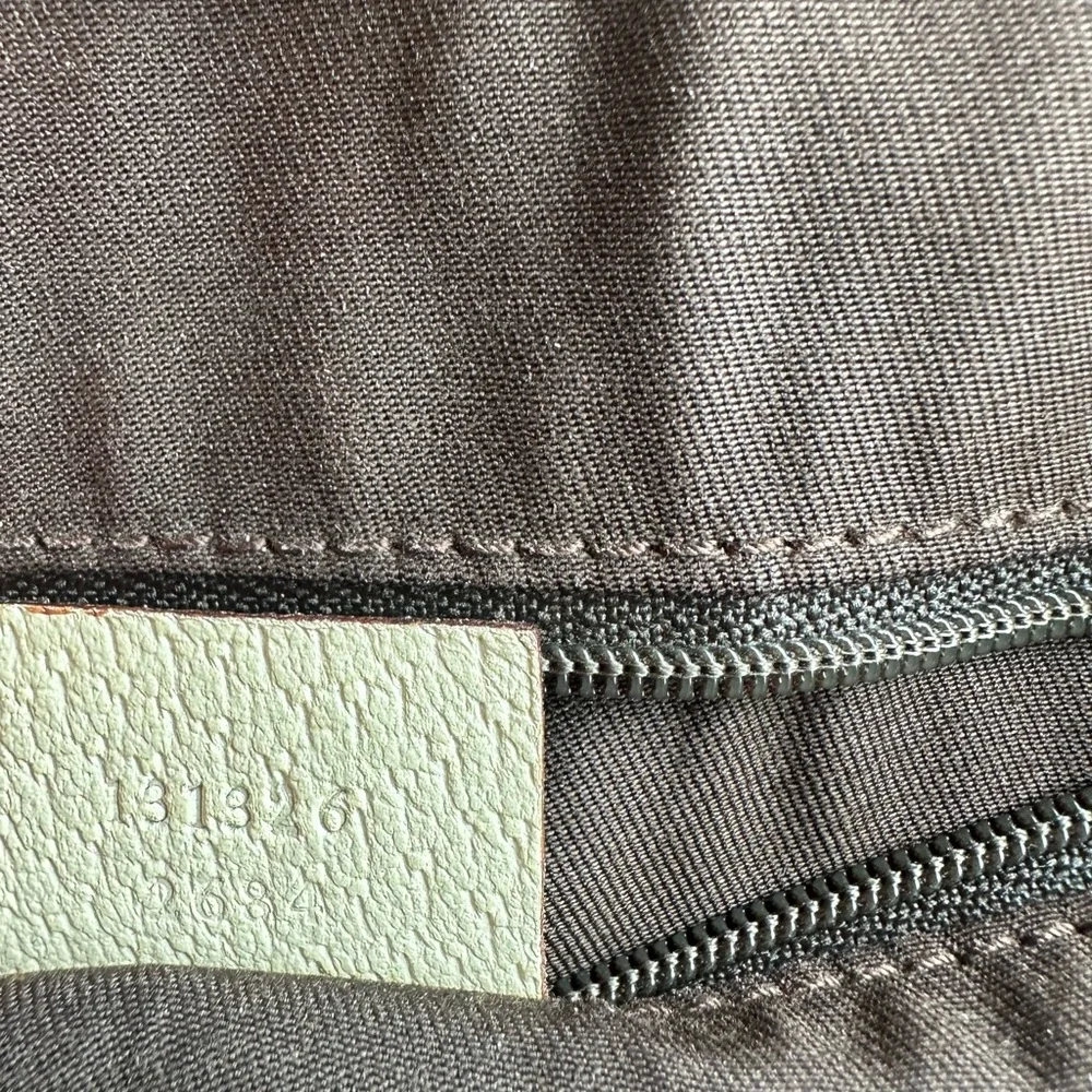 Authentic GUCCI Abbey Guccissima Canvas GG Shoulder Tote Bag - Picture 9 of 16